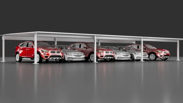6 Car Metal Carport Kit Prefab Carport