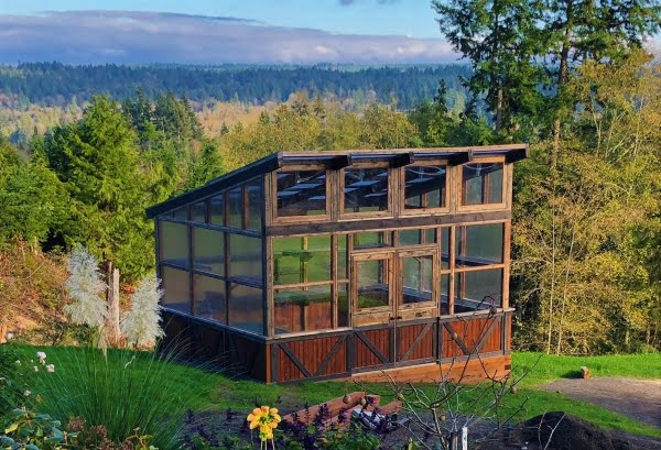 NW Green Panels prefab greenhouse
