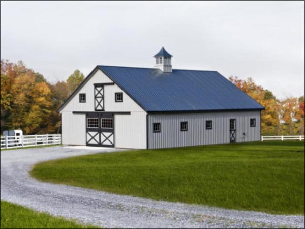 Amish Built Horse Barns Prefab Horse Barn