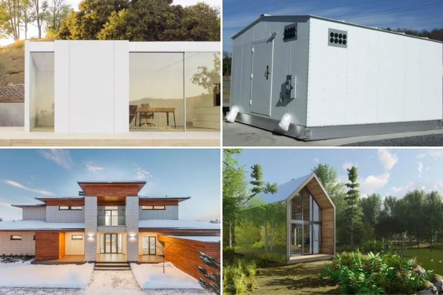 prefab aluminum homes