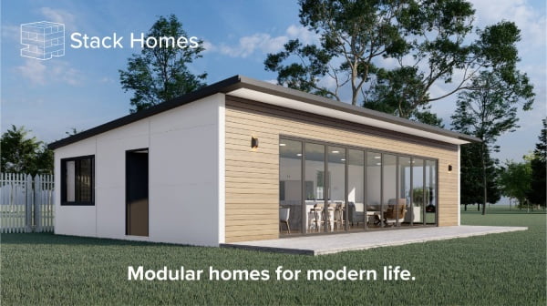 Modular Garage by Stack Homes Prefab 2 Car Garage