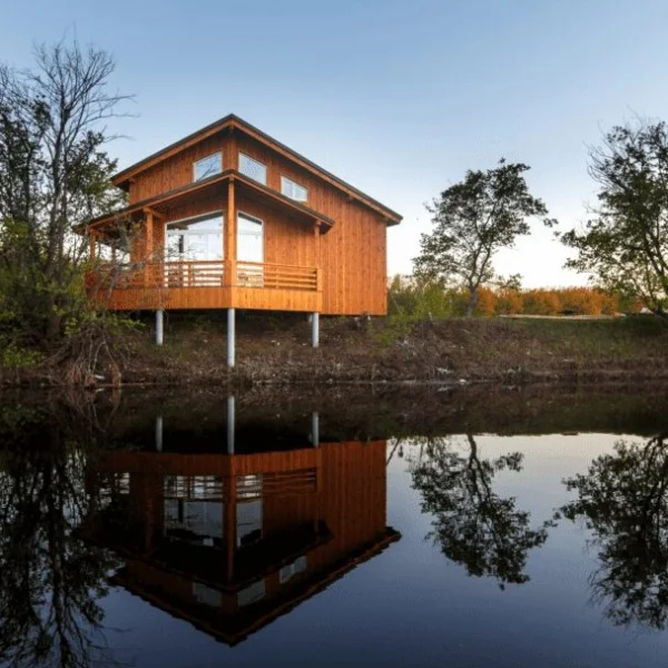 The Cabin Diary's Prefab Cabins Prefab Log Cabin