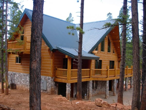 Whisper Creek Log Homes Prefab Log Cabin