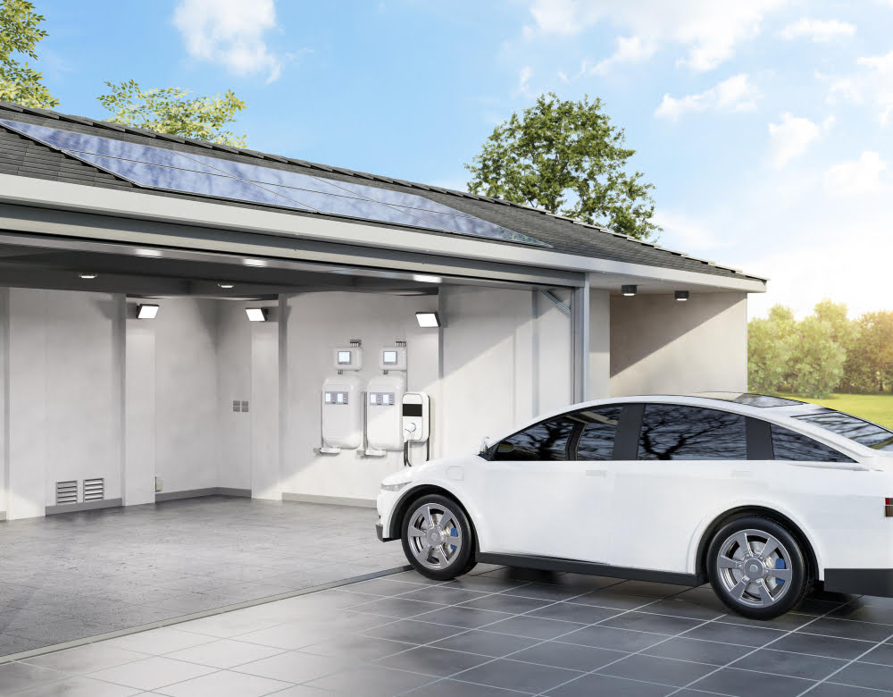 small garage solar panels