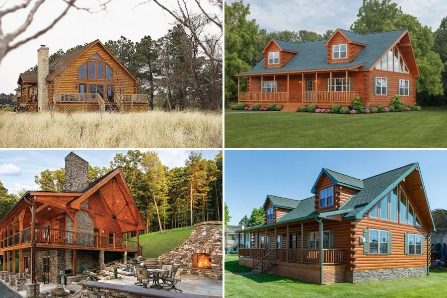 prefab log cabins