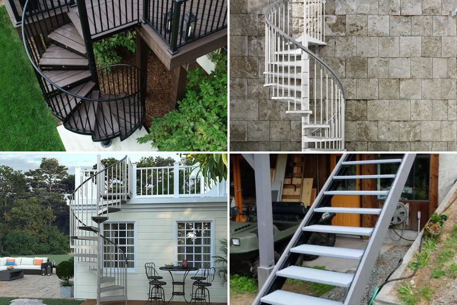 prefab outdoor stairs