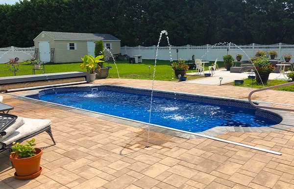 Rectangle Fiberglass Swimming Pool by SwimUSA