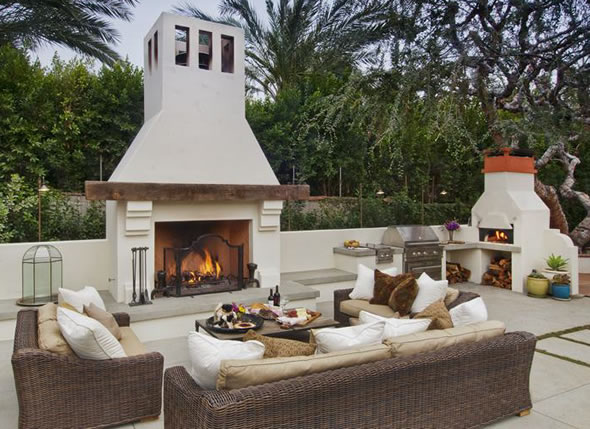 Burntech Outdoor Fireplace Prefab Outdoor Fireplaces