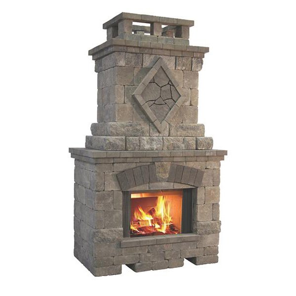 Belgard Bristol Series Outdoor Fireplaces Prefab Outdoor Fireplaces