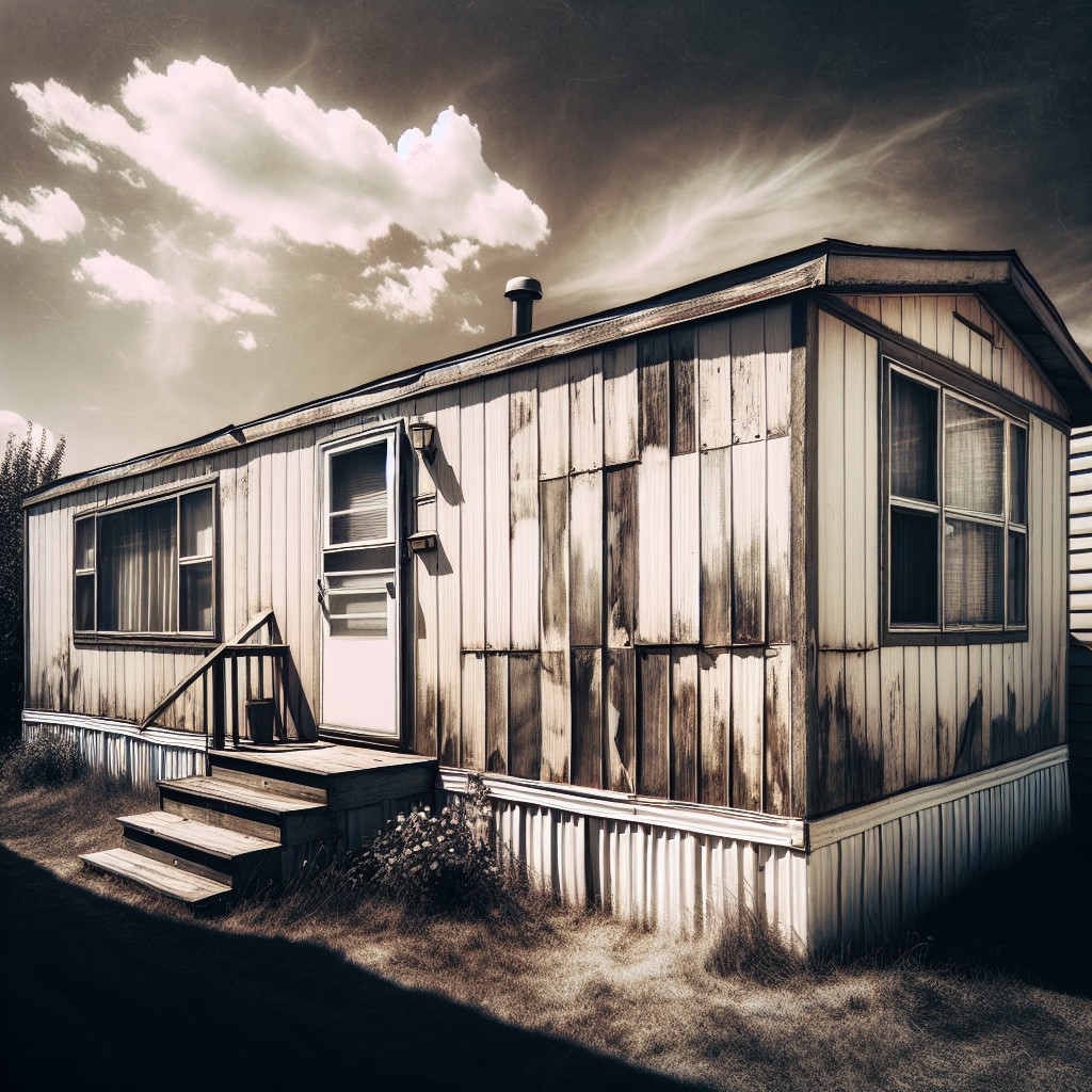 assessing the current condition of mobile home siding