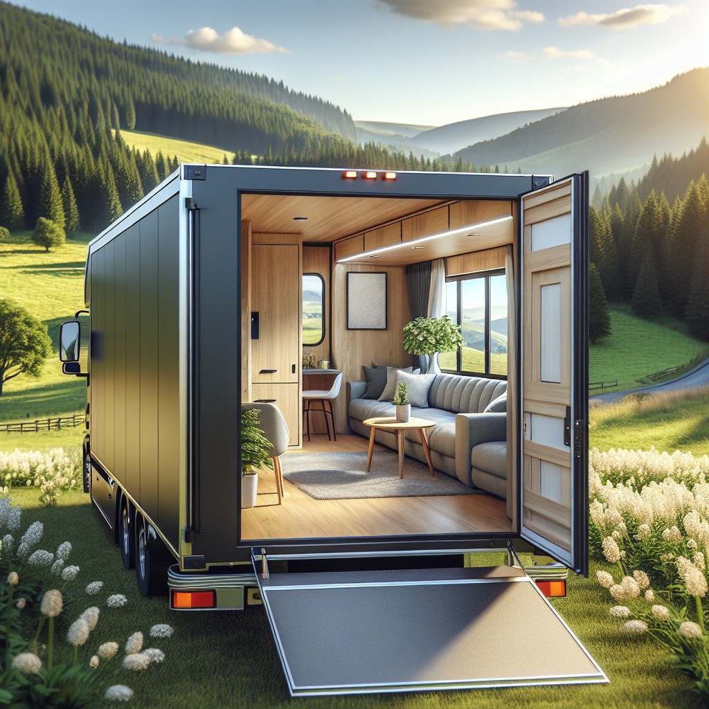 benefits of semi trailer homes