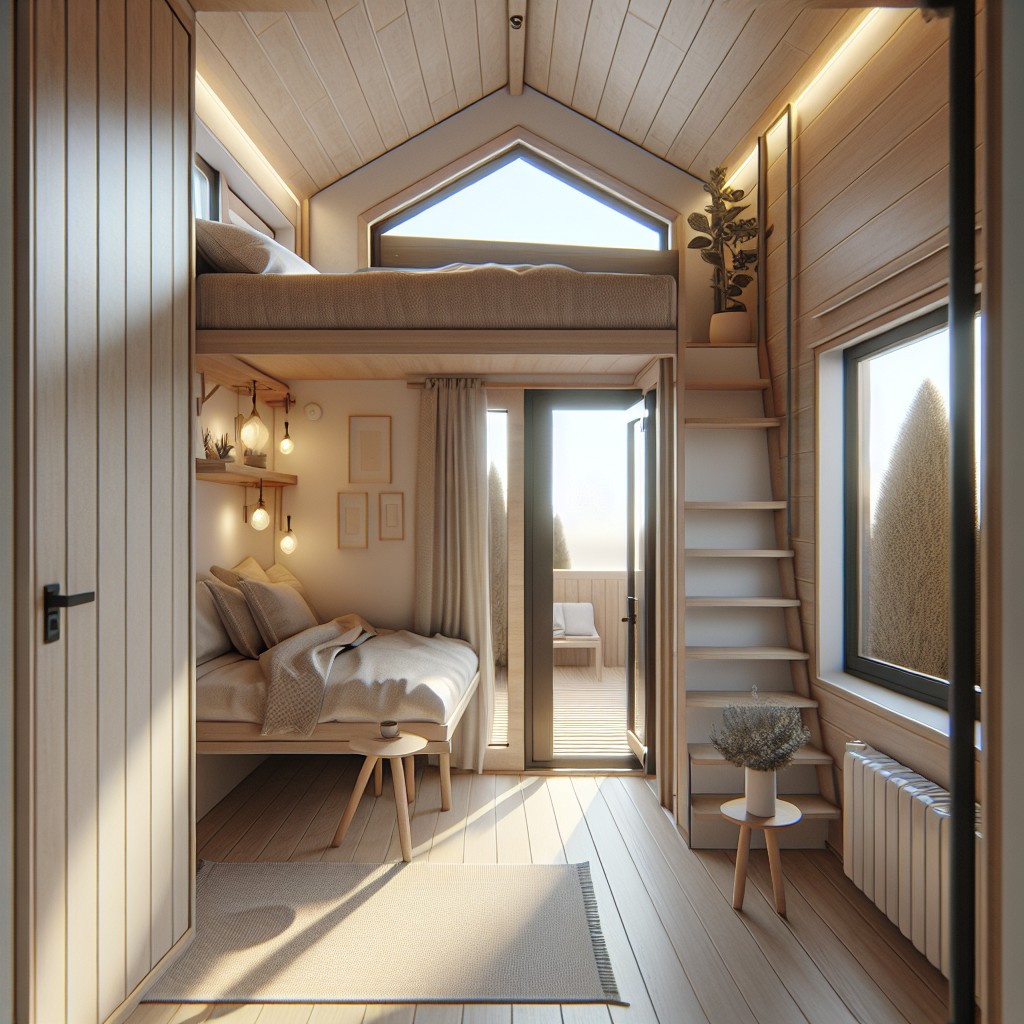 open concept bedroom design