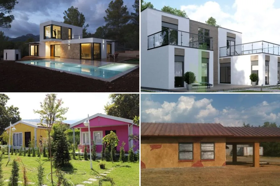 prefab concrete homes