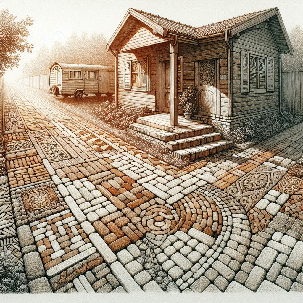 traditional brick laying techniques for driveways