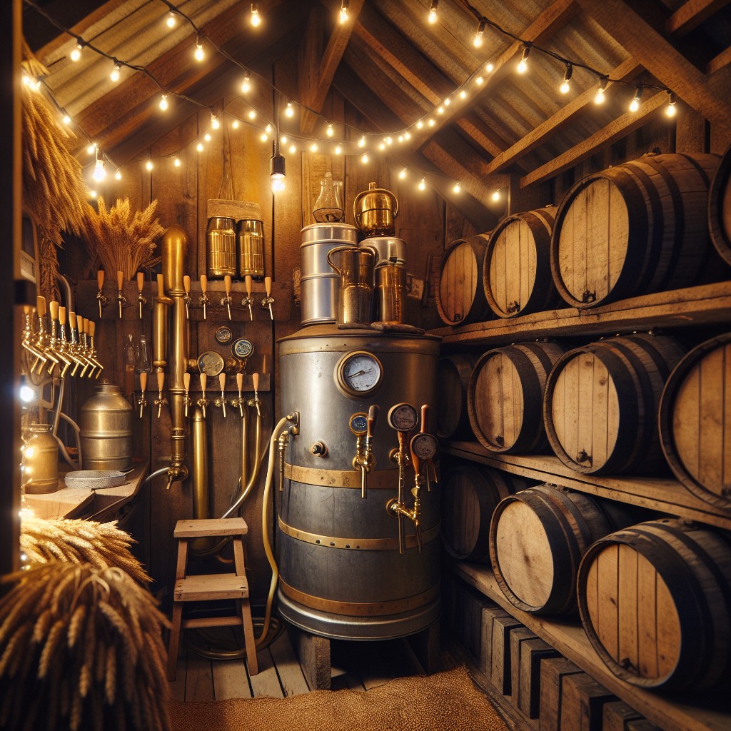 unique grain bin home brewery designs