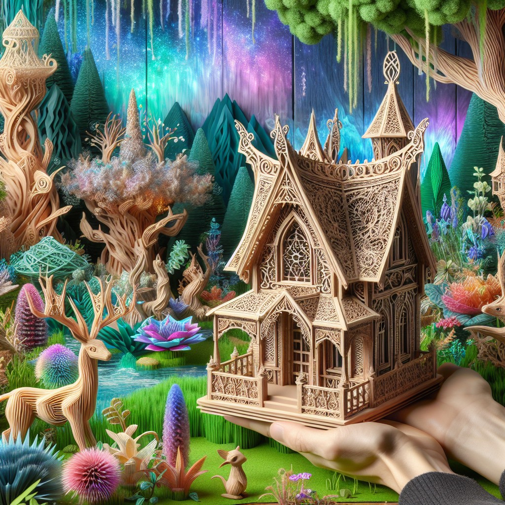 bringing fairy tale houses to life with 3d printing