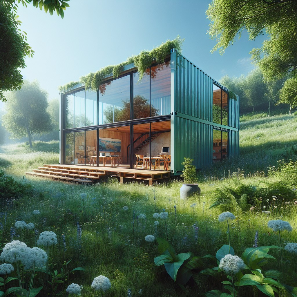 shipping container artist studio