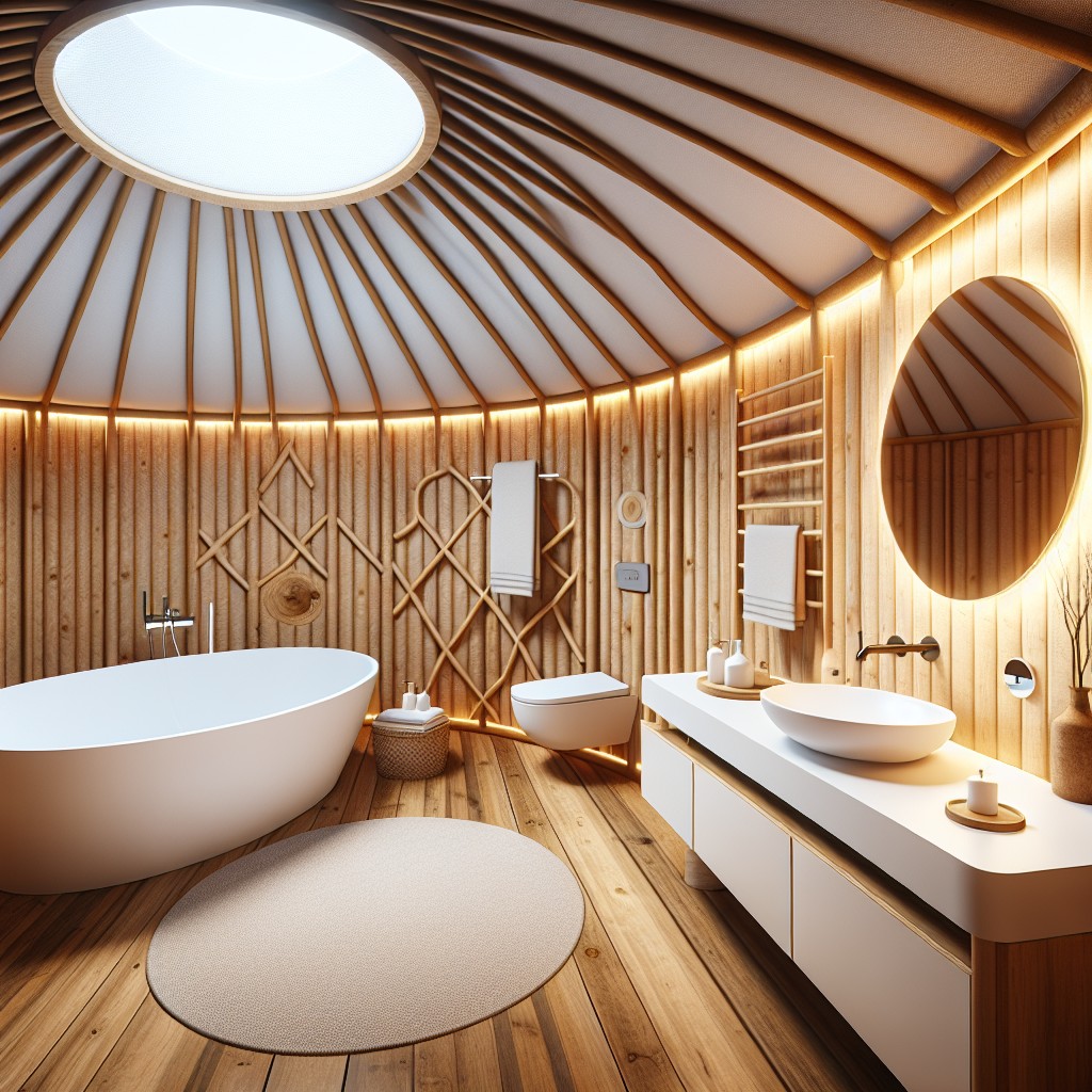 yurt bathroom designs
