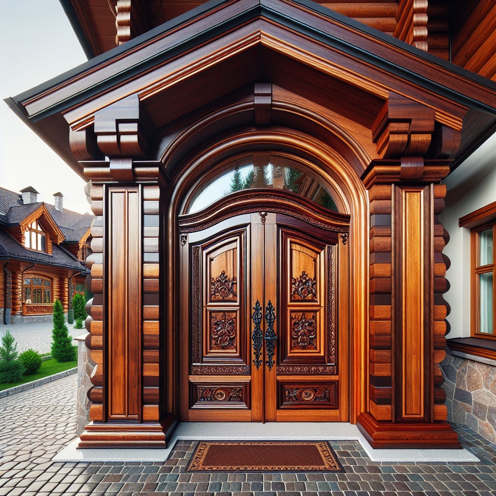exotic wood barn doors for luxury homes