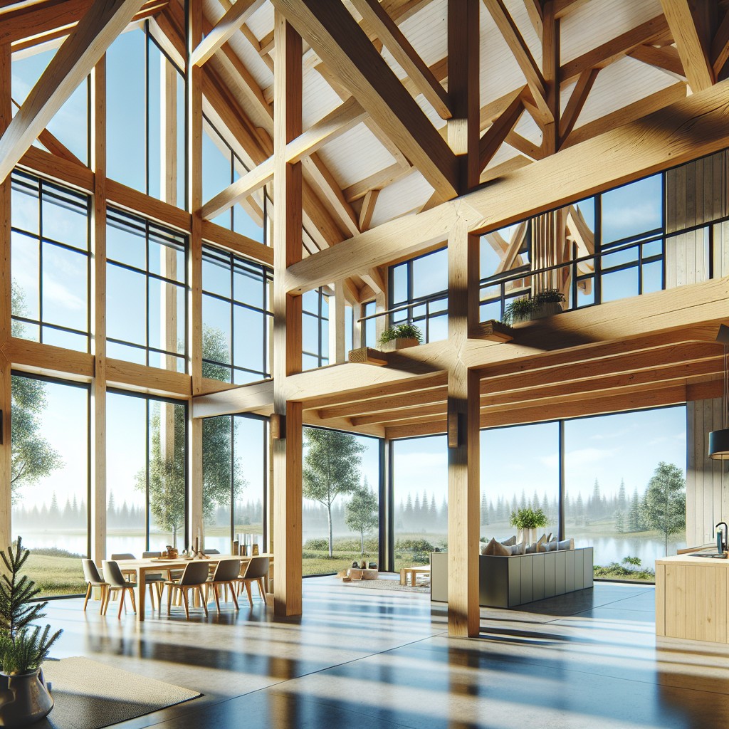 the beauty of post and beam construction