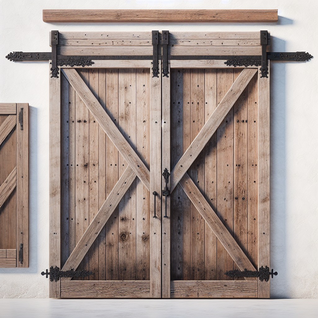 the beauty of reclaimed wood for exterior barn doors