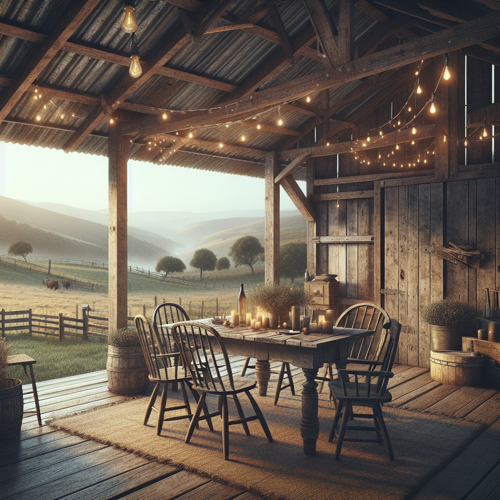 open air barn porch concepts
