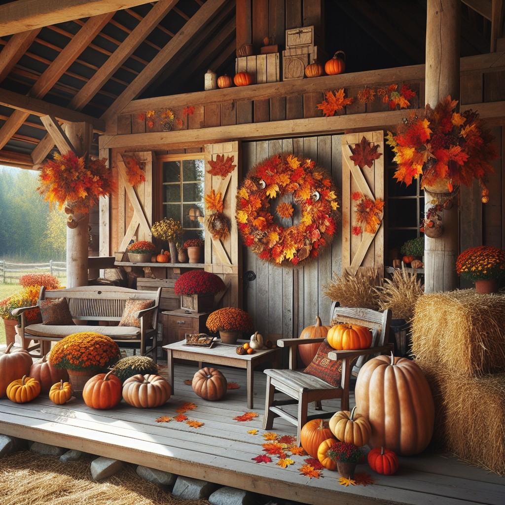 seasonal porch decor ideas for barns