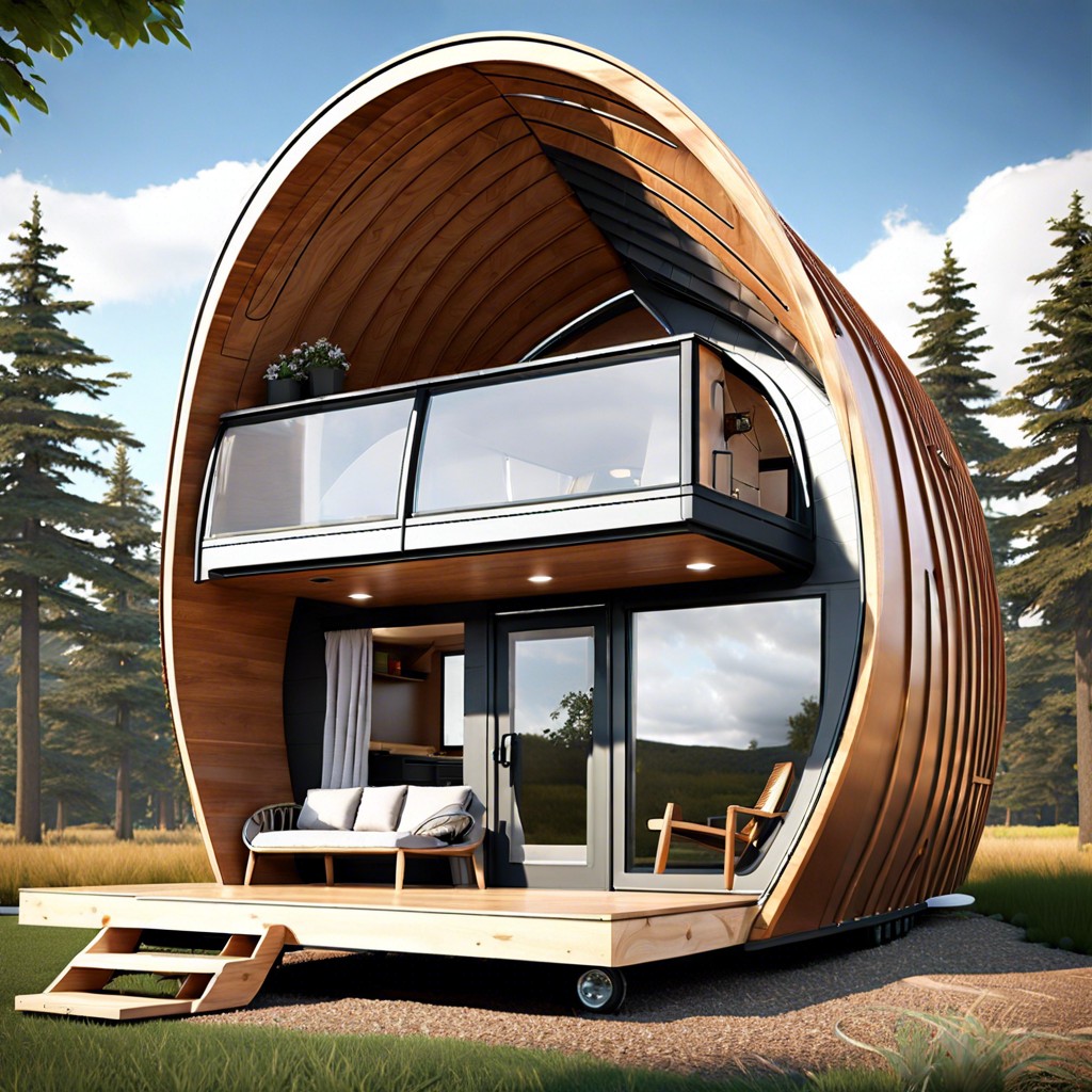 aerodynamic tiny homes for storm resistance