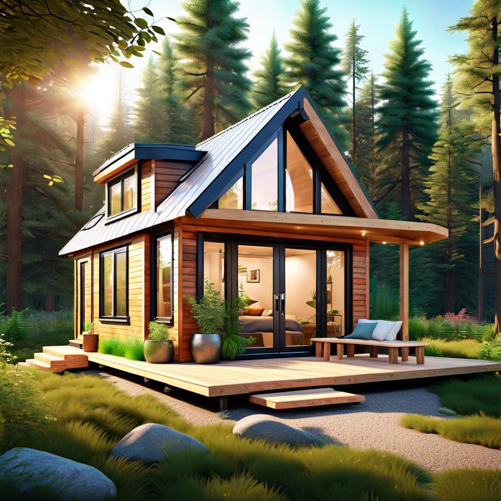 biophilic designed tiny homes nature integrated