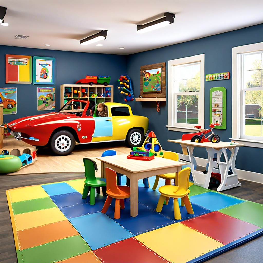 childrens playroom and education hub