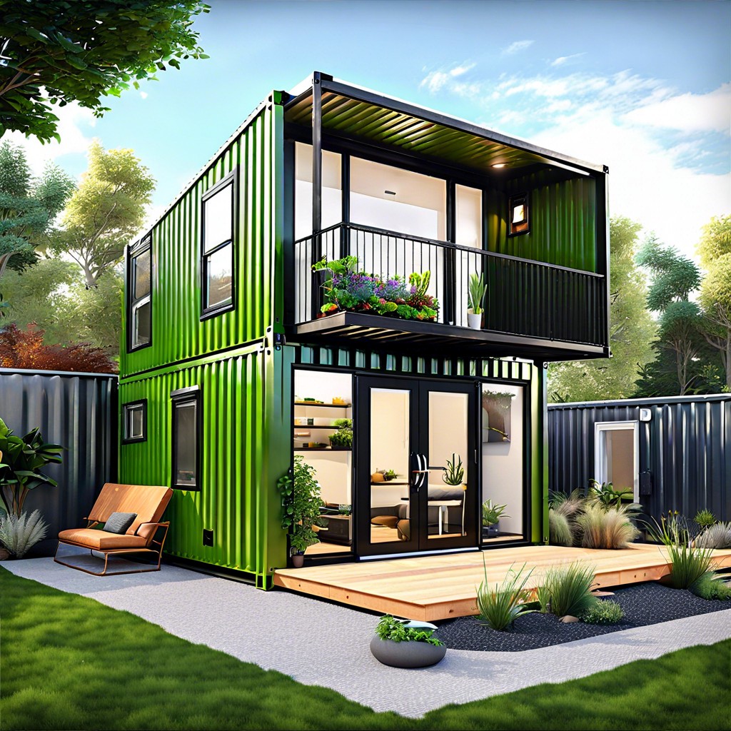container conversion adu for sustainable living