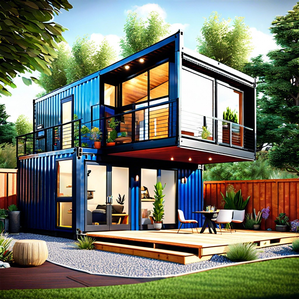 container conversion upcycle shipping containers for a unique industrial adu vibe