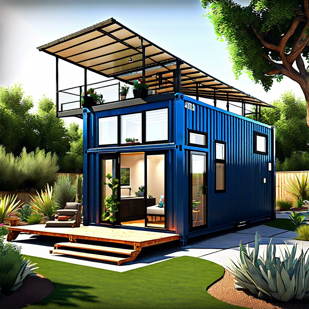 container home adu for sustainable living