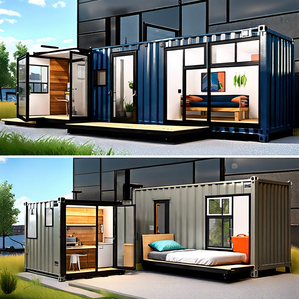 containerized student housing pods