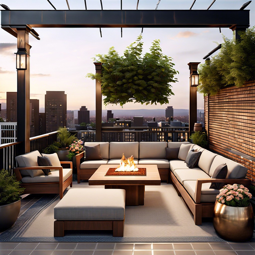 create a rooftop dwelling