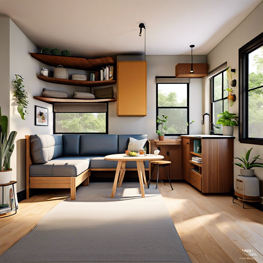dual purpose furniture ideas for 400 sq ft adus