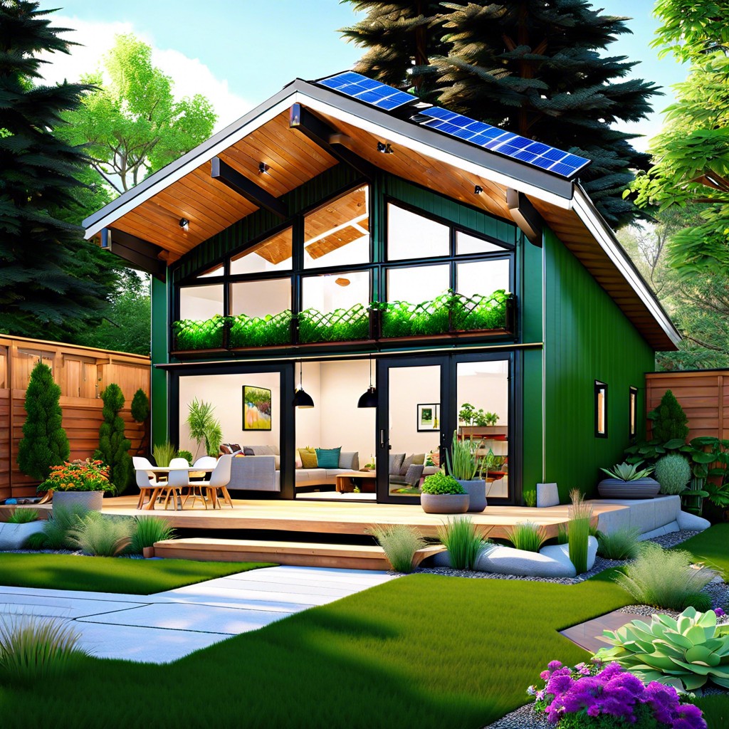 eco friendly garden loft adu