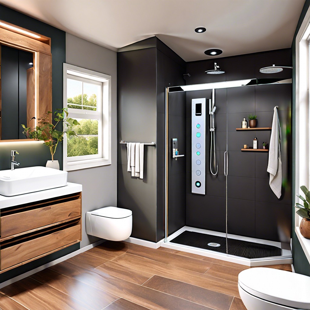 integrating smart home technology in adu bathrooms