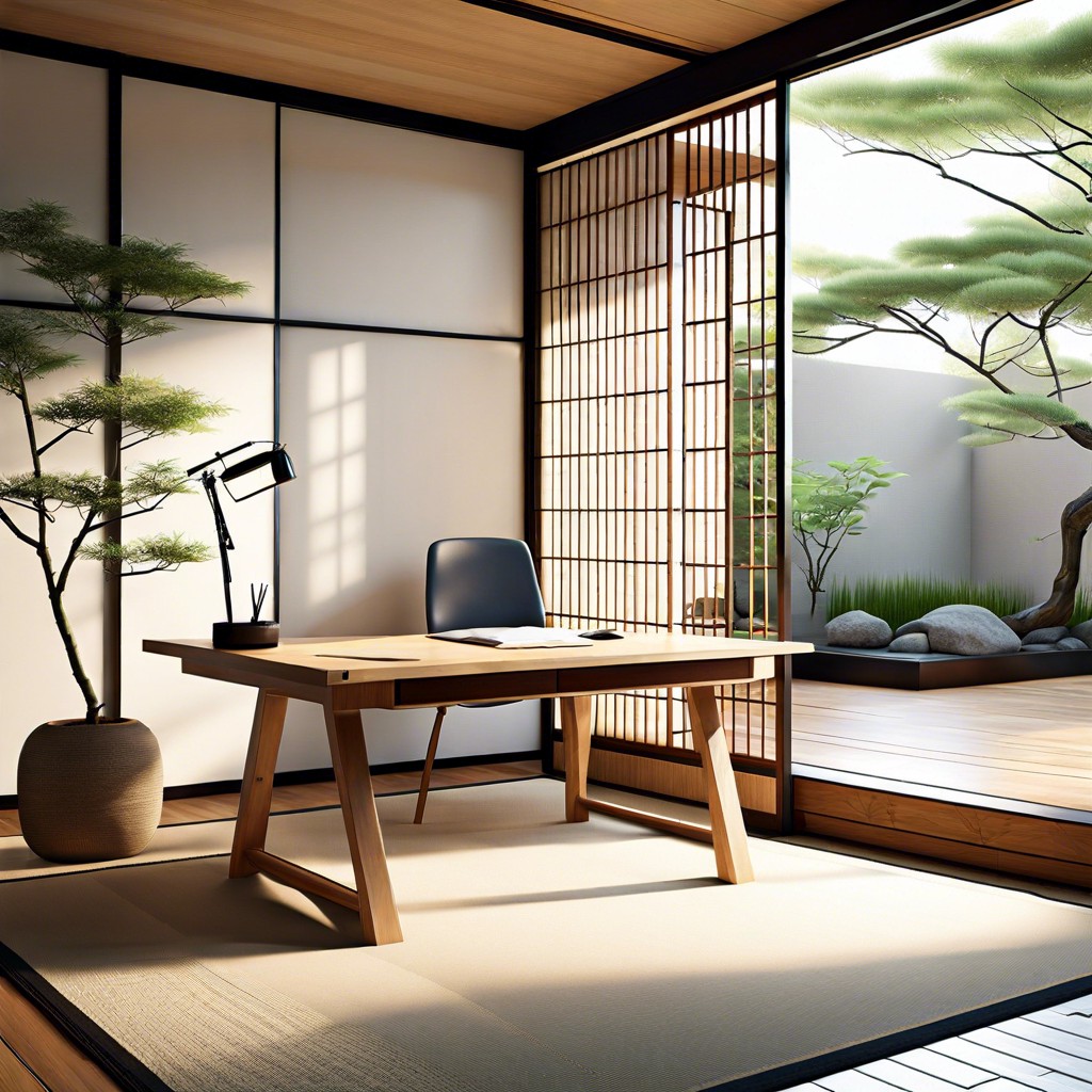 minimalist japanese style prefab offices