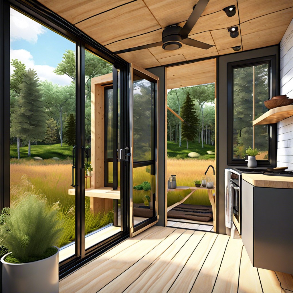 modern eco pod sustainable design for energy efficiency