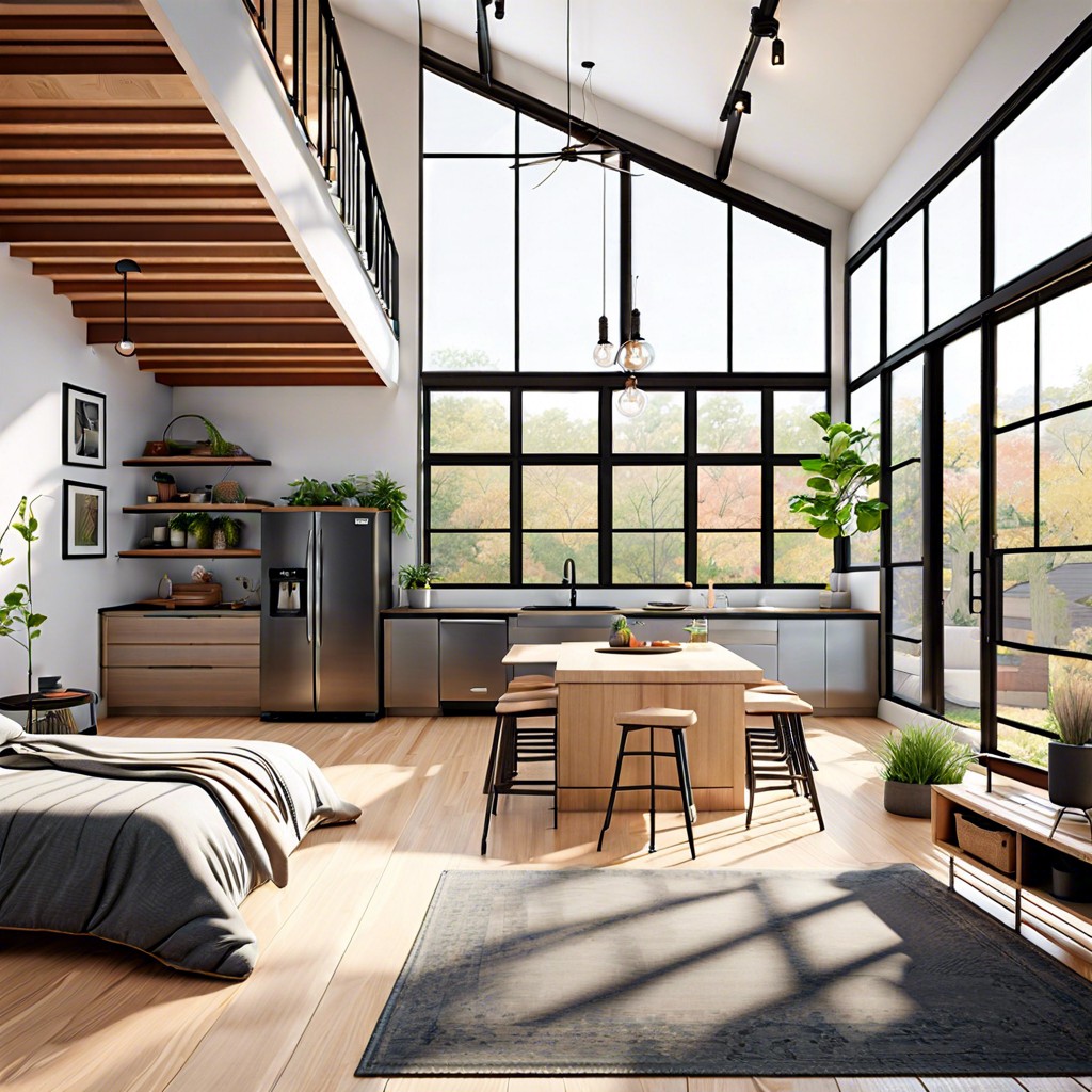 modern urban retreat sleek loft style