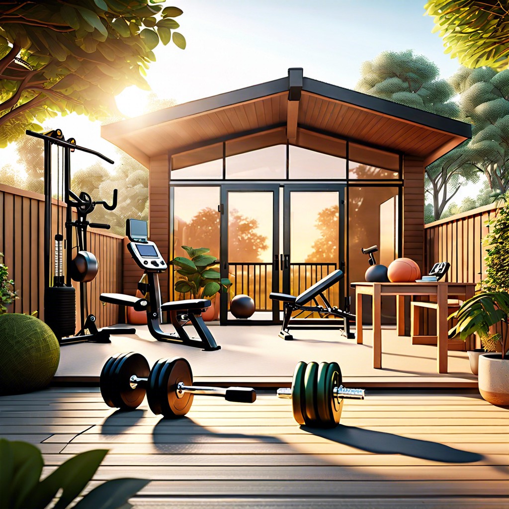 outdoor fitness studio