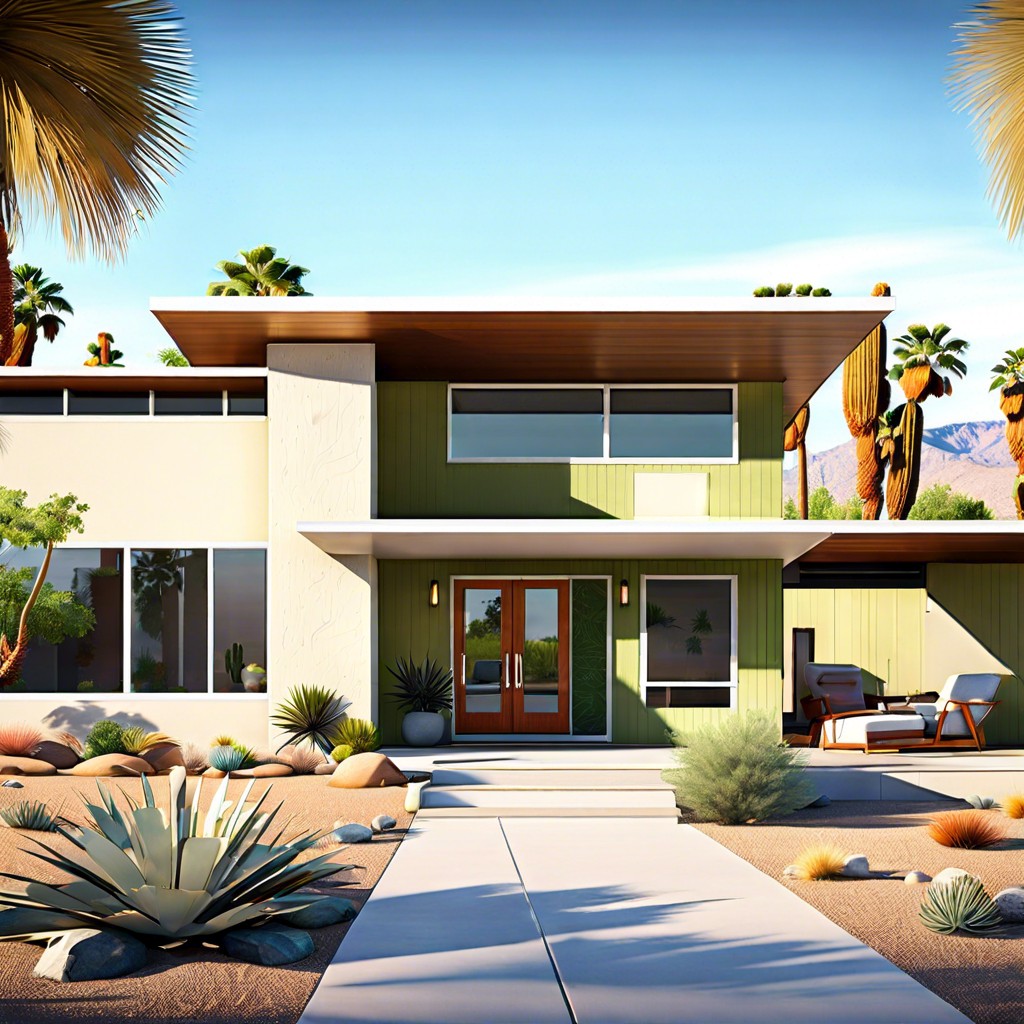 palm springs inspired retreat