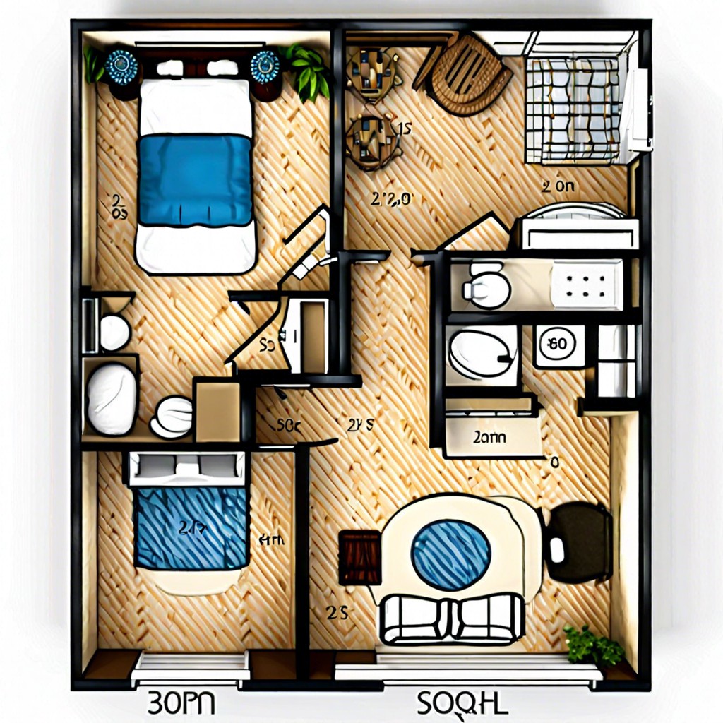 renters haven a 800 sq ft dual rental unit