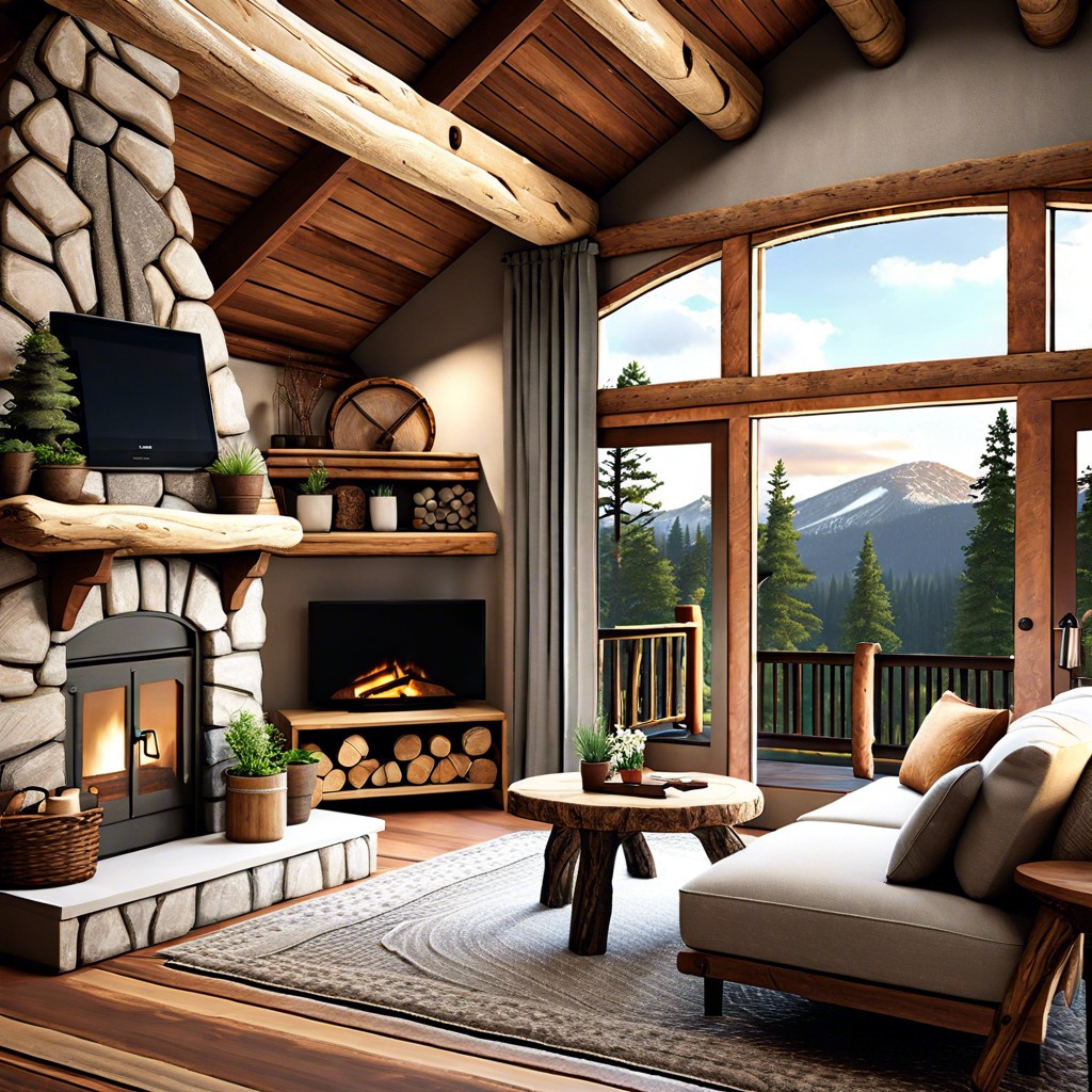 rustic cabin 1br1ba with loft space