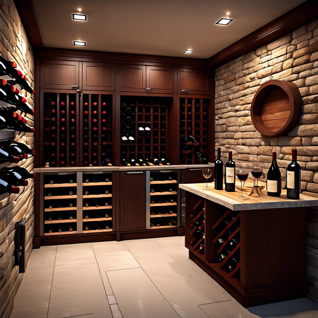 set up a wine cellar with climate control