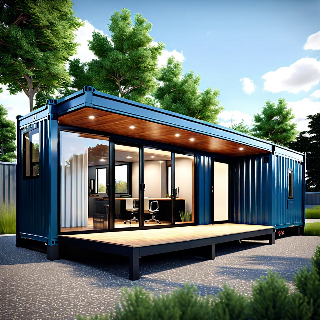 shipping container convertible offices