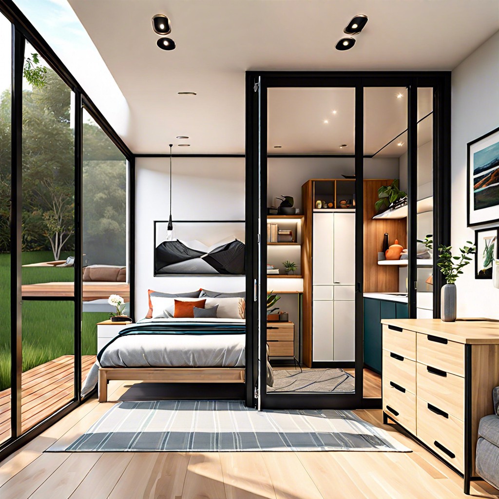sliding doors and wall beds
