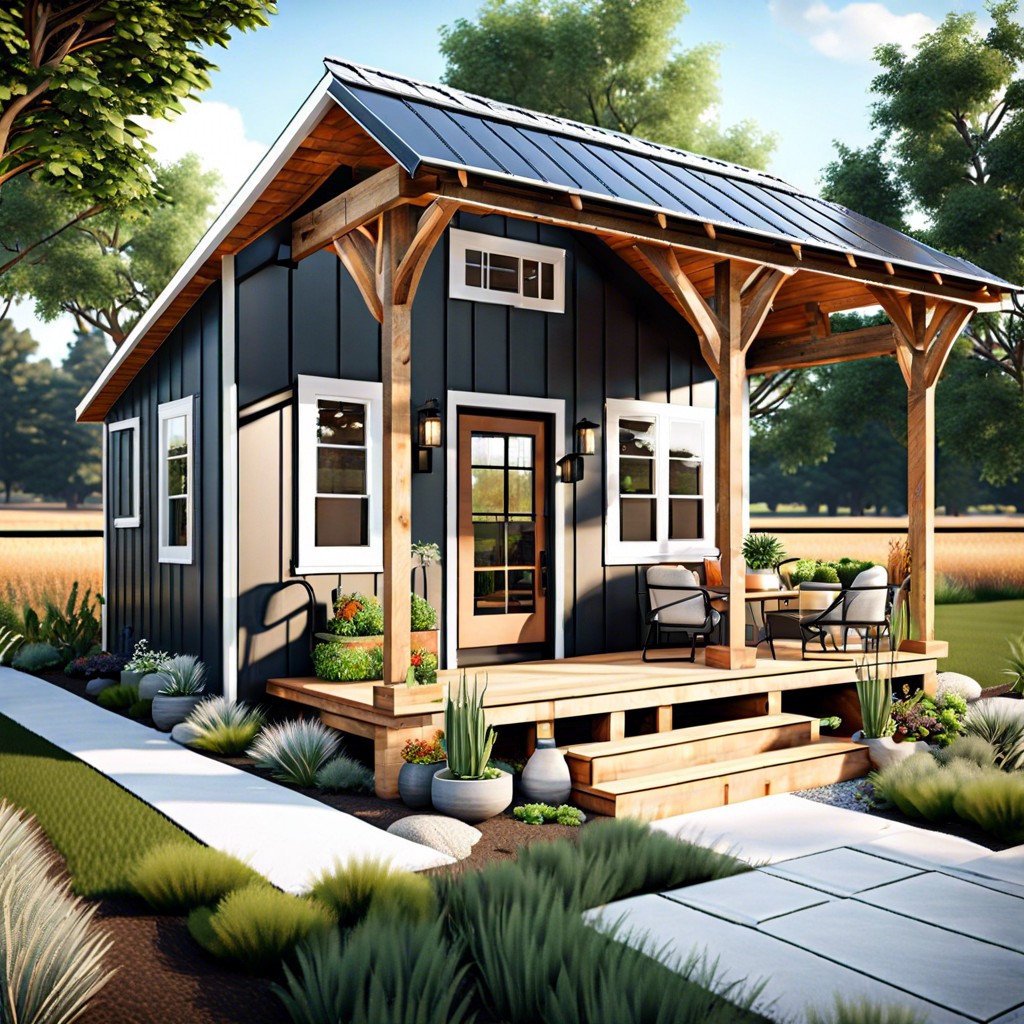 the urban farmhouse compact design with agricultural elements