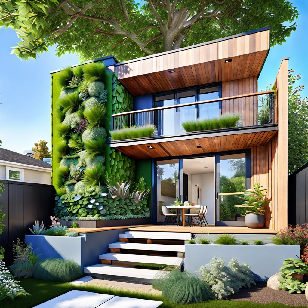 vertical gardens to maximize green space